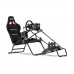Next Level Gaming GTLite PRO Foldable Racing Frame with Seat — Black