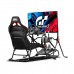 Next Level Gaming GTLite PRO Foldable Racing Frame with Seat — Black