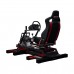 Next Level Gaming GTtrack Racing Frame with Seat & 4-Point Racing Harness — Black Next Level Gaming GTtrack Racing Frame with Seat & 4-Point Racing Harness — Black