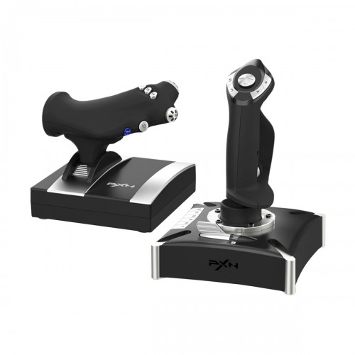 PXN 2119PRO Flight Stick Joystick with Progressive Throttle, Vibration — USB