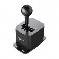 PXN SF U 7-Speed & Reverse (7+R) H-Pattern Gear Shifter — Black