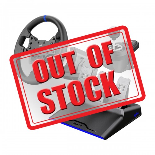 PXN V99 Racing Wheel, Pedals & Shifter, Force Feedback, Compatible PC & Console