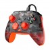 Turtle Beach REMATCH CORE PC & Xbox Dual Analogue Stick Rumble Wired Gamepad — Ghost Black Camo & Orange