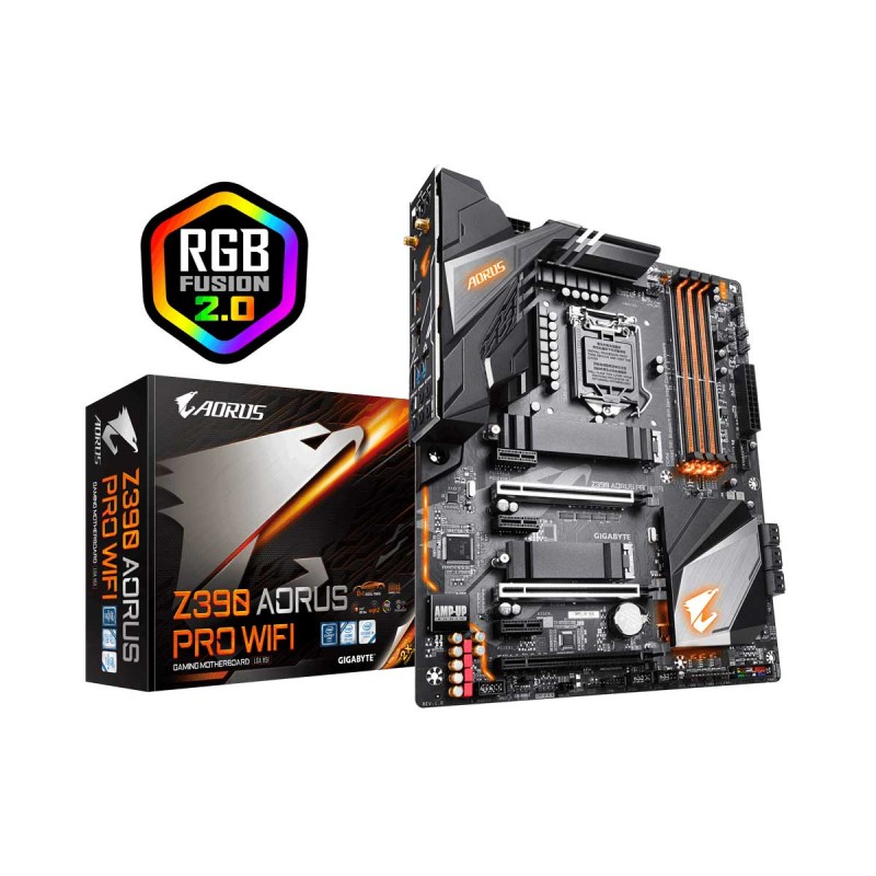 Gigabyte Z390 AORUS PRO WIFI, Intel Z390 Chipset, LGA1151, ATX