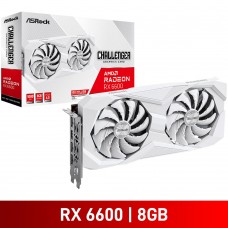 ASRock Radeon RX 6600 CHALLENGER WHITE 8GB Graphics Card, 8GB ASRock Radeon RX 6600 CHALLENGER WHITE 8GB Graphics Card, 8GB