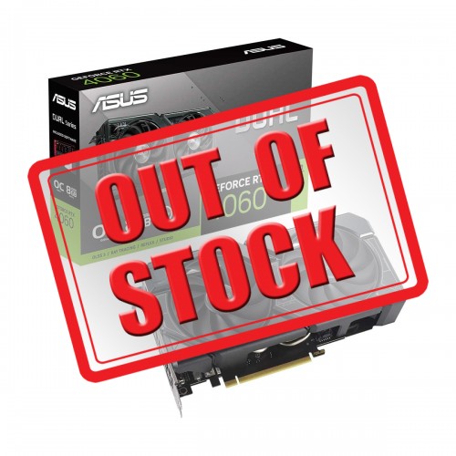 ASUS DUAL GeForce RTX 4060 OC Edition Graphics Card, 8GB