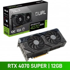 ASUS DUAL GeForce RTX 4070 SUPER OC Edition 12GB GDDR6X Graphics Card, 12GB