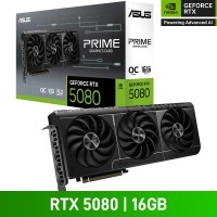 ASUS PRIME GeForce RTX 5080 16GB GDDR7 OC EDITION Graphics Card, 16GB
