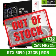 ASUS ROG ASTRAL GeForce RTX 5090 32GB GDDR7 OC EDITION Graphics Card, 32GB