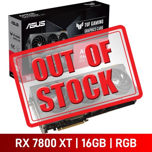 ASUS TUF GAMING Radeon RX 7800 XT OC Edition Graphics Card, 16GB