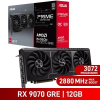 ASUS PRIME Radeon RX 9070 GRE OC Edition 12GB GDDR6 Graphics Card, 12GB