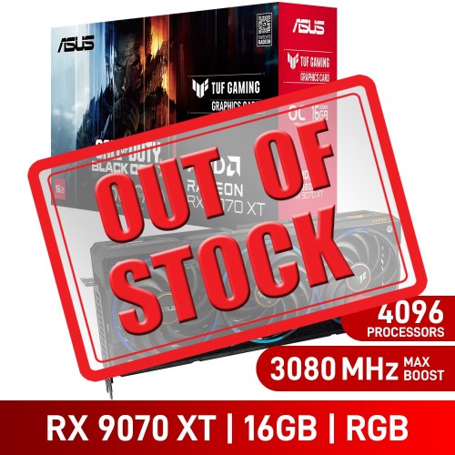 ASUS TUF GAMING Radeon RX 9070 XT COD BO7 SPECIAL EDITION Graphics Card, 16GB