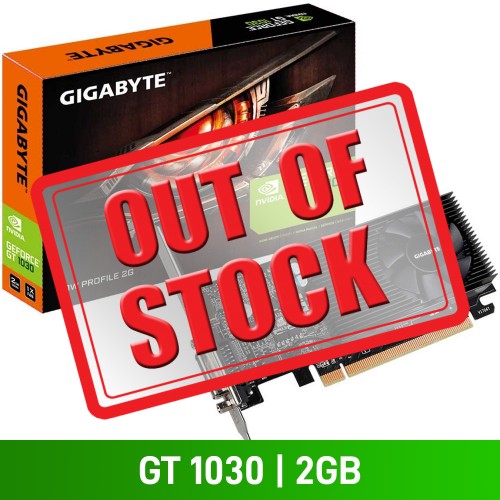 Gigabyte GeForce GT 1030 Low Profile 2G Graphics Card, 2GB Gigabyte GeForce GT 1030 Low Profile 2G Graphics Card, 2GB