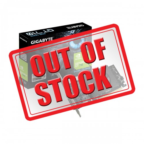 Gigabyte GeForce GT 710 2G Low Profile Graphics Card, 2GB