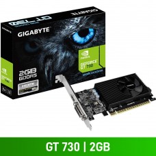 Gigabyte GeForce GT 730 2G Low Profile Graphics Card, 2GB