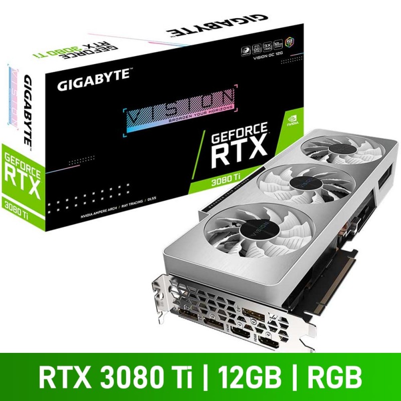 Gigabyte GeForce RTX 3080 Ti VISION OC 12GD Graphics Card, 12GB