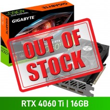 Gigabyte GeForce RTX 4060 Ti WINDFORCE OC 16G Graphics Card, 16GB