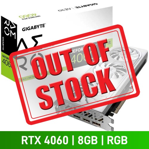 Gigabyte GeForce RTX 4060 AERO OC 8G Graphics Card, 8GB