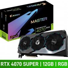 Gigabyte AORUS GeForce RTX 4070 SUPER MASTER 12G Graphics Card, 12GB