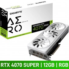 Gigabyte GeForce RTX 4070 SUPER AERO OC 12G Graphics Card, 12GB