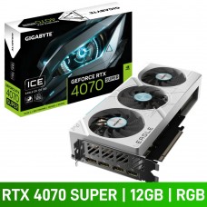Gigabyte GeForce RTX 4070 SUPER EAGLE OC ICE 12G Graphics Card, 12GB