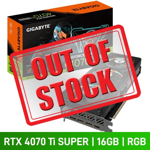 Gigabyte GeForce RTX 4070 Ti SUPER GAMING OC 16G Graphics Card, 16GB
