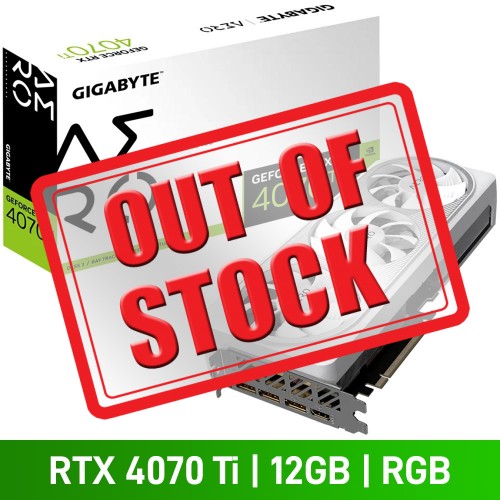 Gigabyte GeForce RTX 4070 Ti AERO OC V2 12G Graphics Card, 12GB