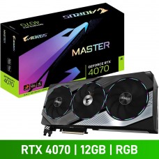 Gigabyte AORUS GeForce RTX 4070 12G MASTER Graphics Card, 12GB