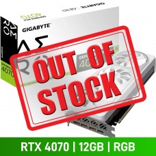 Gigabyte GeForce RTX 4070 12G AERO OC Graphics Card, 12GB