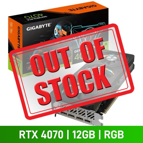 Gigabyte GeForce RTX 4070 GAMING OC V2 Graphics Card, 12GB Gigabyte GeForce RTX 4070 GAMING OC V2 Graphics Card, 12GB