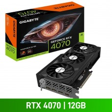 Gigabyte GeForce RTX 4070 12G WINDFORCE OC Graphics Card, 12GB