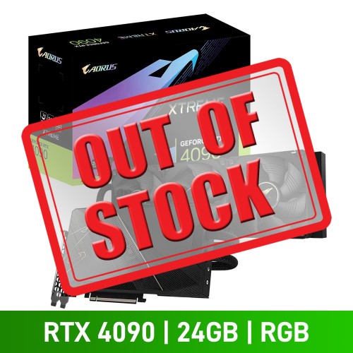 Gigabyte AORUS GeForce RTX 4090 XTREME WATERFORCE 24G Graphics Card with 360mm AIO, 24GB