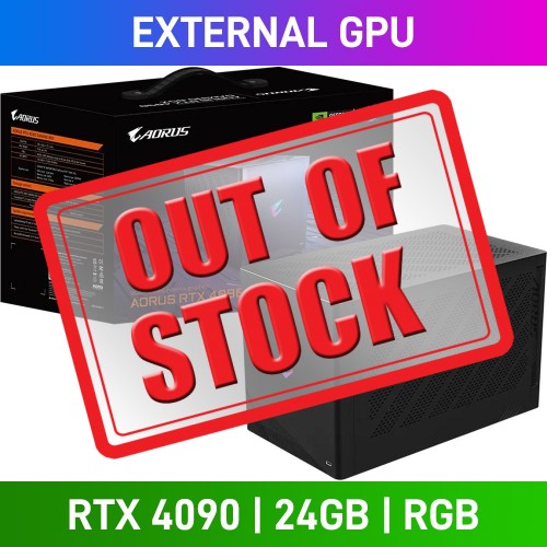 Gigabyte AORUS GeForce RTX 4090 GAMING BOX External Liquid Cooled