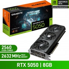 Gigabyte GeForce RTX 5050 GAMING OC 8G Graphics Card, 8GB Gigabyte GeForce RTX 5050 GAMING OC 8G Graphics Card, 8GB