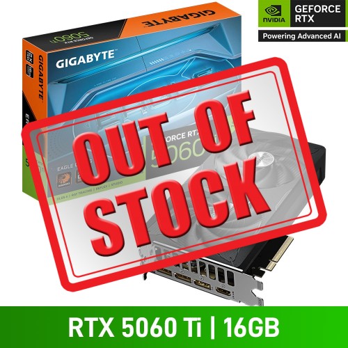 Gigabyte GeForce RTX 5060 Ti EAGLE OC 16G Graphics Card, 16GB