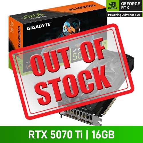 Gigabyte GeForce RTX 5070 Ti WINDFORCE OC SFF 16G Graphics Card, 16GB Gigabyte GeForce RTX 5070 Ti WINDFORCE OC SFF 16G Graphics Card, 16GB