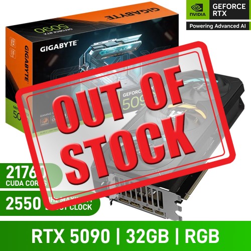 Gigabyte GeForce RTX 5090 GAMING OC 32G Graphics Card, 32GB