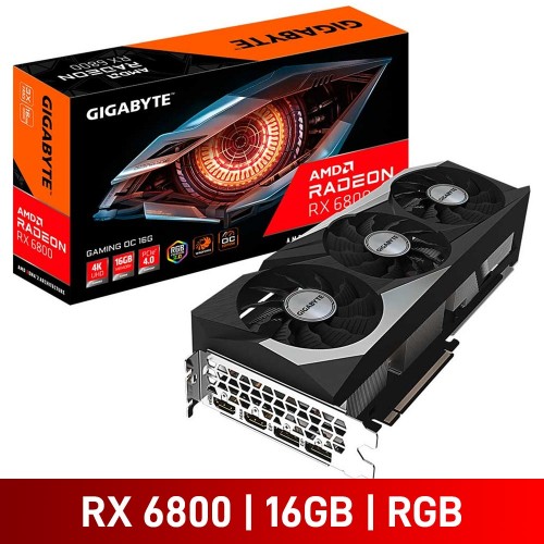 Gigabyte Radeon RX 6800 GAMING OC 16G Graphics Card, 16GB