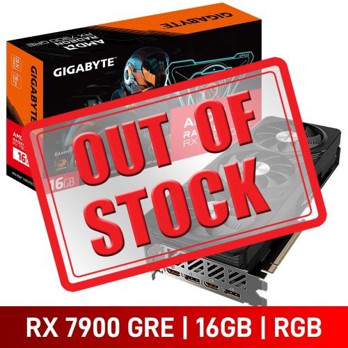 Gigabyte Radeon RX 7900 GRE Gaming OC 16G Graphics Card, 16GB