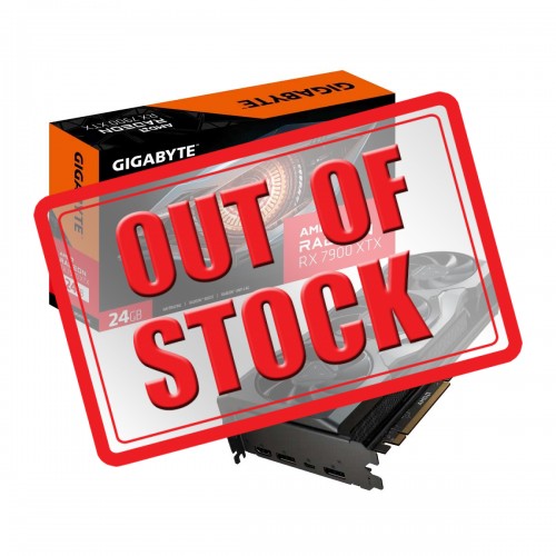 Gigabyte Radeon RX 7900 XTX 24G Graphics Card, 24GB Gigabyte Radeon RX 7900 XTX 24G Graphics Card, 24GB
