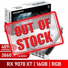 Gigabyte Radeon RX 9070 XT GAMING OC ICE 16GB Graphics Card, 16GB