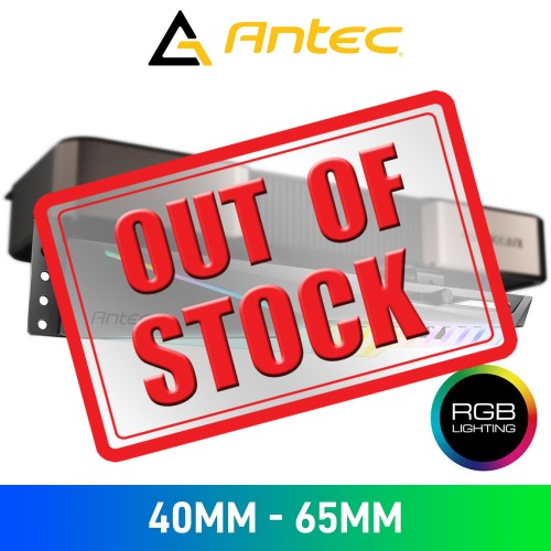 Antec DAGGER ARGB Graphics Card Support Holder — Black