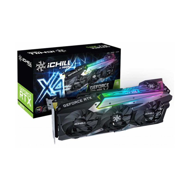 INNO3D GeForce RTX 3070 iCHILL X4 LHR Graphics Card, 8GB