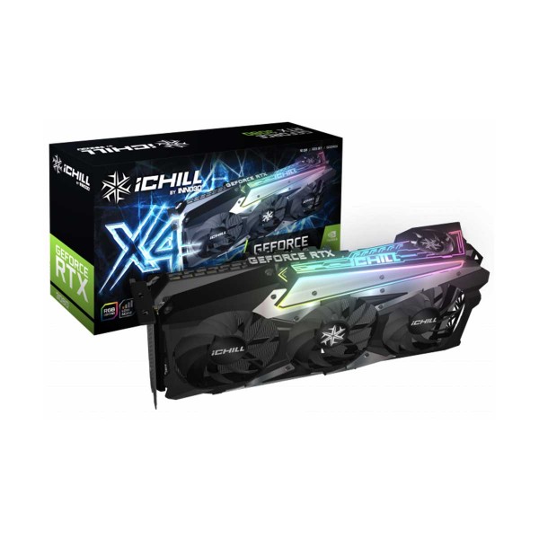 INNO3D GeForce RTX 3080 iCHILL X4 LHR Graphics Card, 10GB