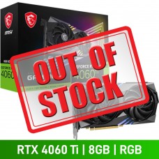 MSI GeForce RTX 4060 Ti GAMING X 8G Graphics Card, 8GB