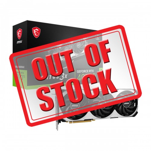 MSI GeForce RTX 4070 Ti VENTUS 3X 12G Graphics Card, 12GB