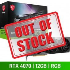 MSI GeForce RTX 4070 GAMING X SLIM 12G Graphics Card, 12GB