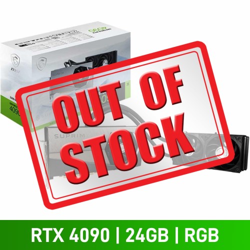 MSI GeForce RTX 4090 SUPRIM Liquid X 24G Graphics Card with 240mm AIO, 24GB