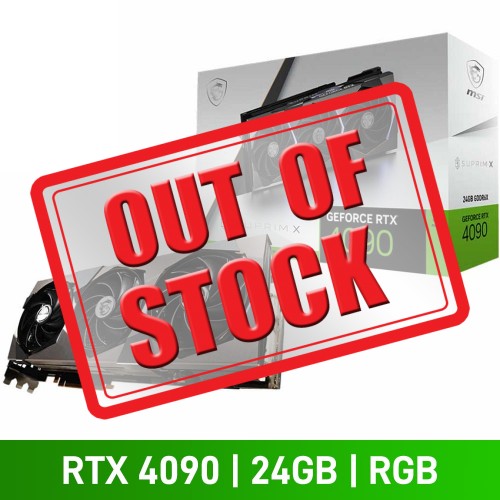 MSI GeForce RTX 4090 SUPRIM X 24G Graphics Card, 24GB
