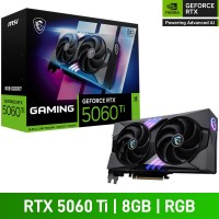 MSI GeForce RTX 5060 Ti 8G GAMING OC Graphics Card, 8GB